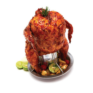 Tramontina Outdoor Stainless Steel Chicken Roaster with Can