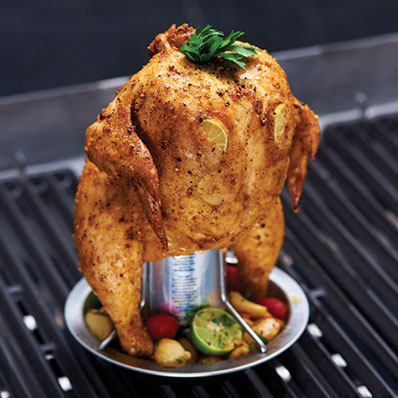 Fox Run 5666 Beer Can Poultry Roaster, Stainless Steel